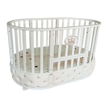 Детская кроватка АНТЕЛ Северянка 4 УМ 6в1 — Белый