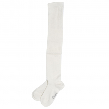 Колготки (2 пары) Chicco, для девочек, без принта, цвет белый