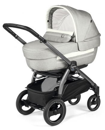 Коляска для новорожденных Peg Perego Book 51 S Elite (шасси White/Black) — Luxe Pure