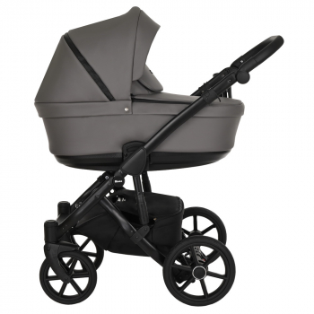Коляска 2 в 1 PITUSO Moon Кожа — Grey