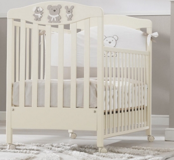 Детская кроватка Erbesi Pongo — слоновая кость