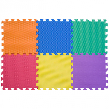 Коврик-пазл 12" без изображений рельефный - NT Funkids "Сенс-12" — 01