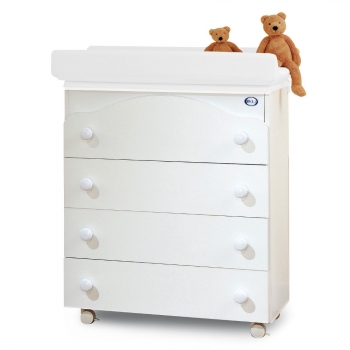 Детский пеленальный комод Pali Four — Белый