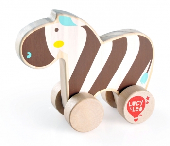 Каталка Lucy&Leo — Зебра