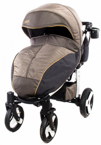 Прогулочная коляска Lepre Rally с сумкой для мамы — 14