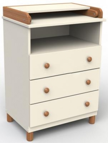 Детский пеленальный комод Fiorellino Inna — Ivory/Oreh