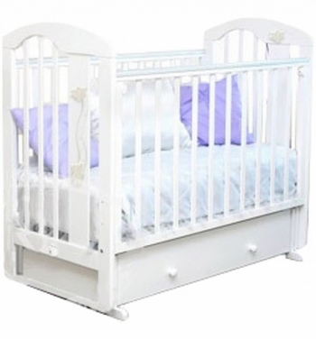 Детская кроватка Можга Агата С 719 — белый