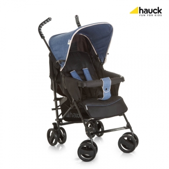 Коляска-трость Hauck SPRINT S — Melange jeans/caviar