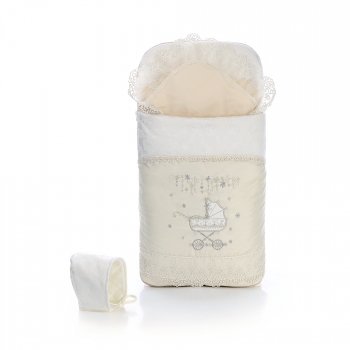 Конверт на выписку Eco Line Люлька — Beige