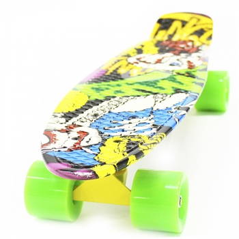 Пенни борд Hubster Cruiser 22 Design — Graffiti