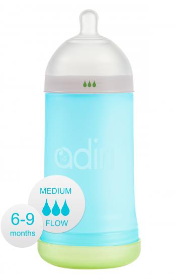 Бутылочка Adiri NxGen Medium Flow (6-9 мес., 281 ml)