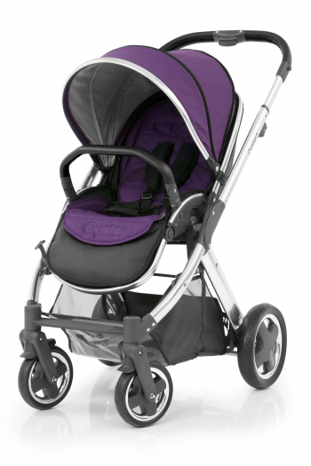 Прогулочная коляска Oyster 2 + Colour Pack (шасси Chrome/Black) — Wild Purple