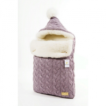 Конверт меховой Ma Licorne Mouton — Violet (фиолетовый)