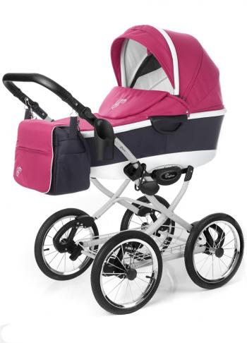 Коляска для новорожденных Esspero Classic Alu (шасси Grey) — Camellia