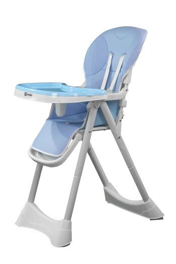 Стул детский для кормления Farfello Bunny Basic — голубой