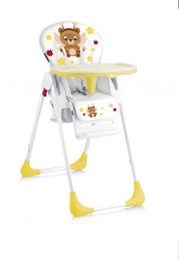 Стульчики для кормления LORELLI Tutti Frutt — Желтый / Yellow Fairy Bear 1823