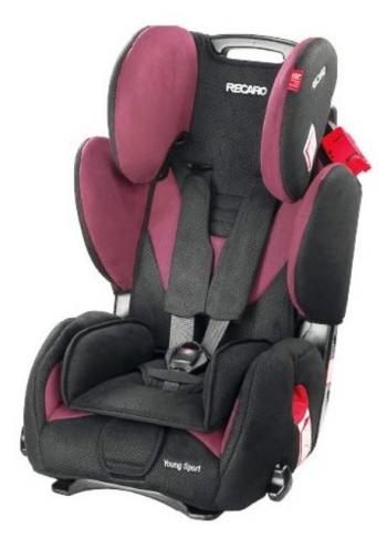 Автокресло Recaro Young Sport Hero — Violet