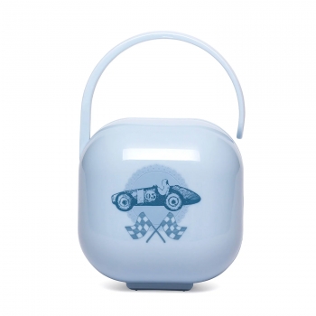 Контейнер Suavinex д/пустышки "TOY" — Голубой