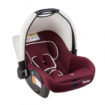 Автокресло Zlatek COLIBRI NEW, гр. 0+ — Бордо