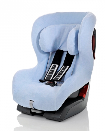 Летний чехол для автокресла Britax Römer King Plus & Safefix Plus/TT — голубой