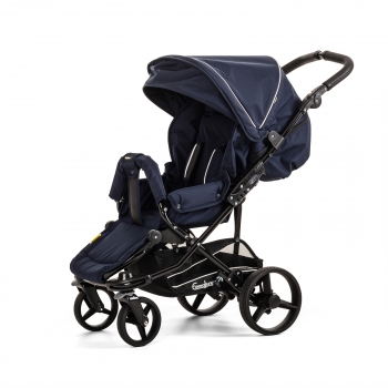 Прогулочная коляска Emmaljunga Scooter 4S AIR Competition — Navy
