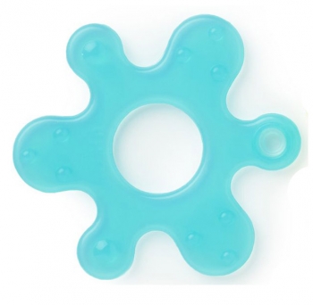 Прорезыватель силиконовый Farlin "Головоломка" — Голубой