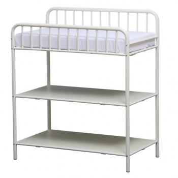 Столик для пеленания Polini Vintage 1180, металлический — Белый