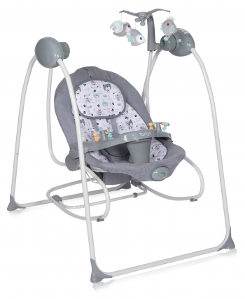 Электрокачели LORELLI Tango — Серый / Gray 1901