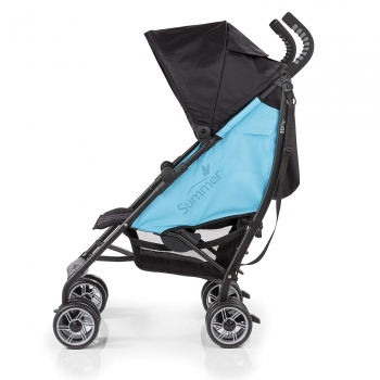 Коляска-трость Summer Infant 3D Flip — черный/голубой