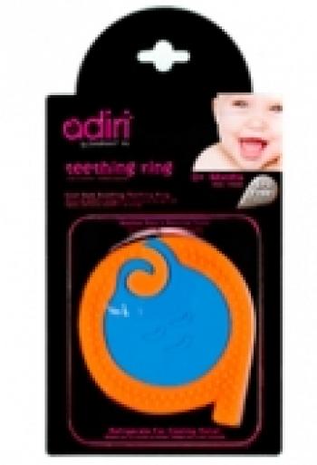 Прорезыватель для зубов Adiri A Teething Rings — cyan-orange