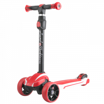 Трехколесный самокат TechTeam Surf boy — красный