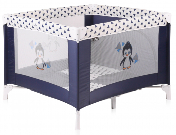 Манеж LORELLI Play station — Синий / Blue&White Penguin 1936