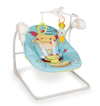 Кресло-качели Happy Baby "JOLLY V2" — blue