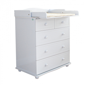 Пеленальный комод Красная звезда (Можга) С 575Д — Светло-серый