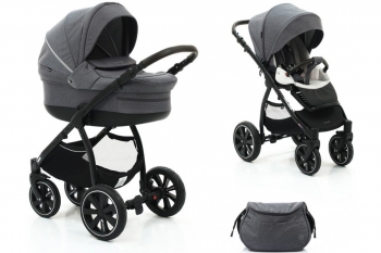 Коляска 2 в 1 Noordi Fjordi Sport Melange — Pebble Melange 890