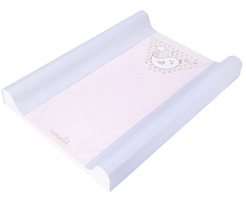 Пеленальная доска BER BER DINO 80, 80х50 см — Птичка розовый