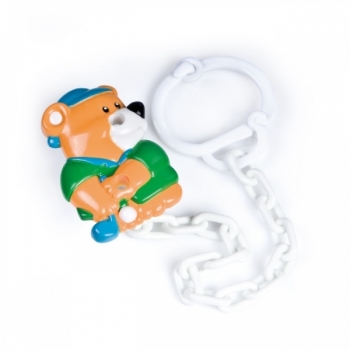 Клипса-держатель для пустышки Canpol Animals арт. 2/415 — мишка