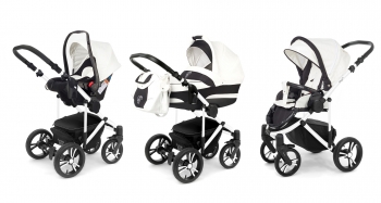 Коляска 3 в 1 Esspero Magic Pro (шасси White) — White