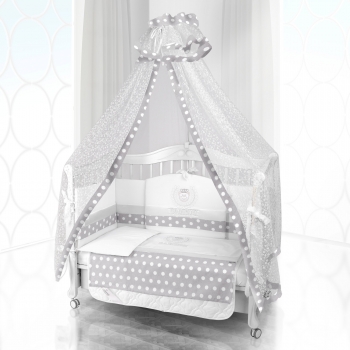 КПБ Beatrice Bambini Unico Guseppe Ottaviani (3 предмета) — bianco grigio