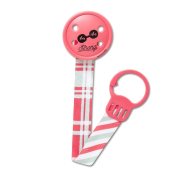 Держатель Suavinex д/пустышки "AS YOU" — Розовый