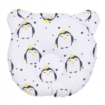 Подушки для малыша Amarobaby анатомическая пингвины