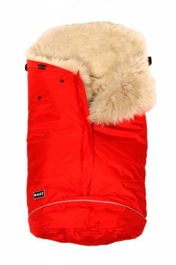 Зимний конверт BOZZ с длинным ворсом — 20-2015-19 Красный/Льняной