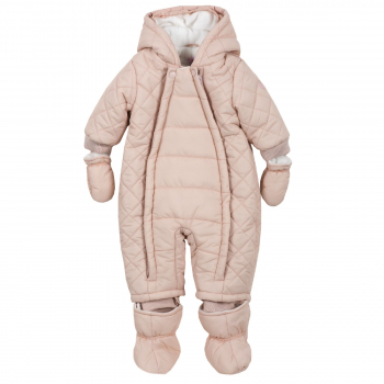 Комбинезон утепленный Chicco для мальчиков и девочек, цвет розовый (ошибка)