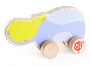 Каталка Lucy&Leo — Бегемот