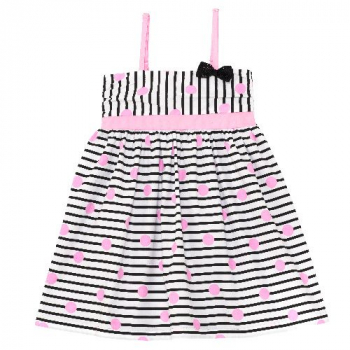 Платье Chicco, чёрно-белая полоска
