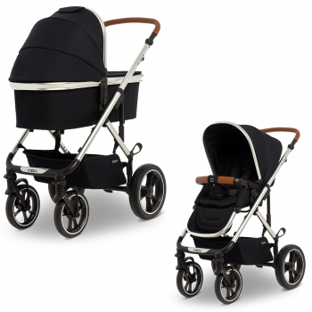 Коляска 2 в 1 Moon Nuova — Navy (204) 2020