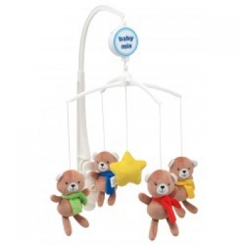 Музыкальная карусель Baby Mix — Мишки со звездочкой