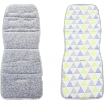 Матрас в коляску Ceba Baby — Triangle blue-yellow