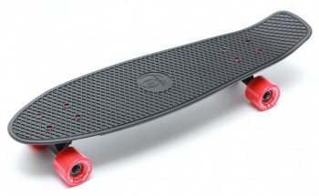 Скейтборд Triumf Active 27" TLS-402 — черный с красными колесами