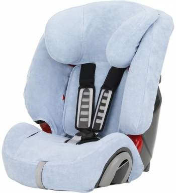 Летний чехол для автокресла Britax Römer Evolva 1-2-3 Plus — голубой